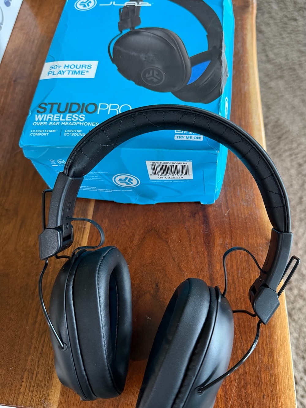 JLab Studio Pro Wireless Over-Ear Headphones - Black